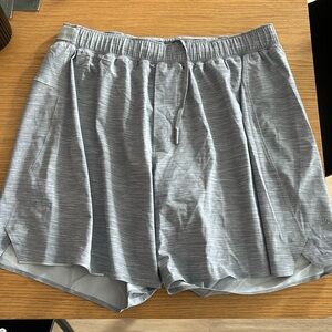 Lululemon Grey Pace Breaker Short 7”